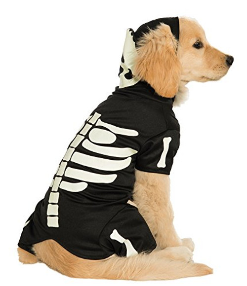Glow in the Dark Skeleton Hoodie Big Dogs Pet Shop Boutique Costume