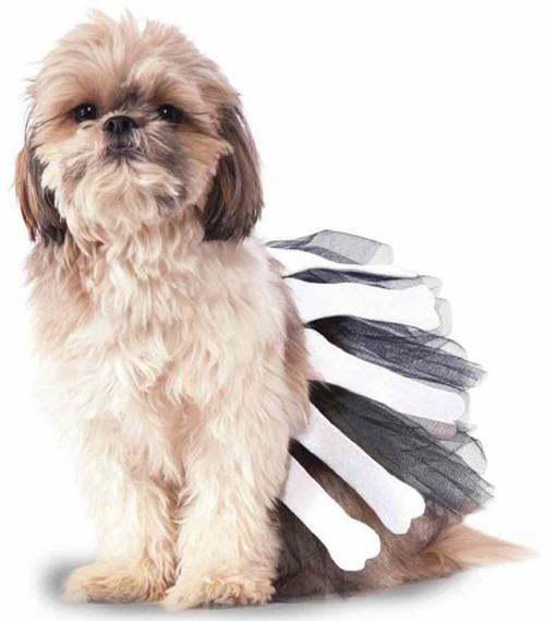 Bones Tutu Pet Costume Accessory