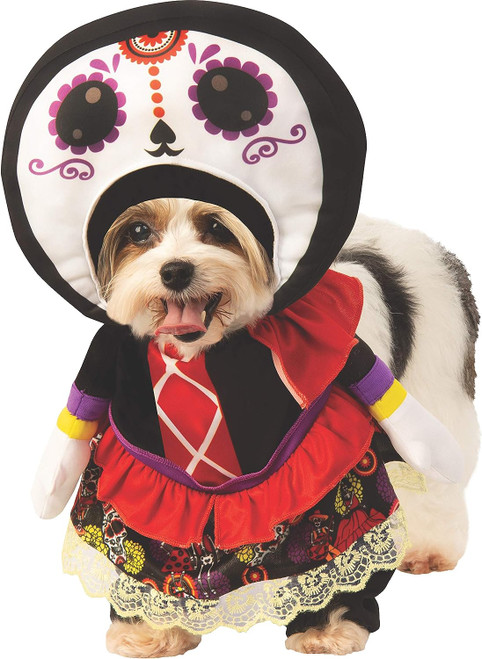 Day of the Dead Lady Pet Shop Boutique Pet Costume