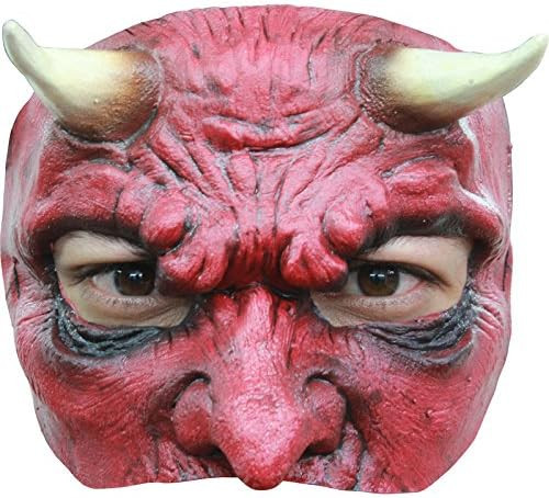 Devil 1/2 Mask Adult Costume Accessory