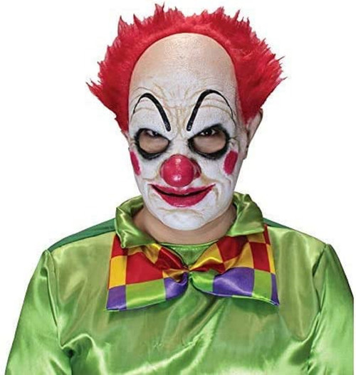 Pickles the Clown Red Mask Adult Costume Accessory