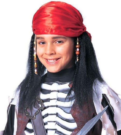 Buccaneer Wig Child Costume Accessory