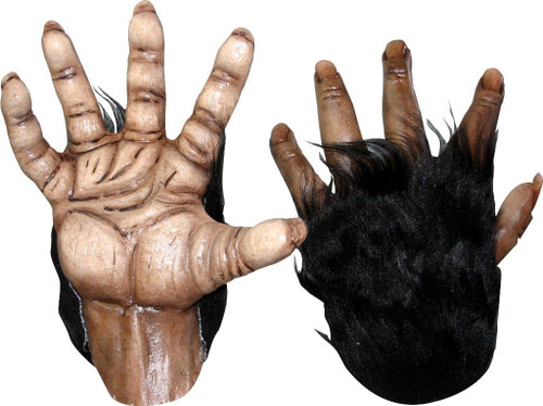 Chimp Latex Hands Adult Costume Accessory