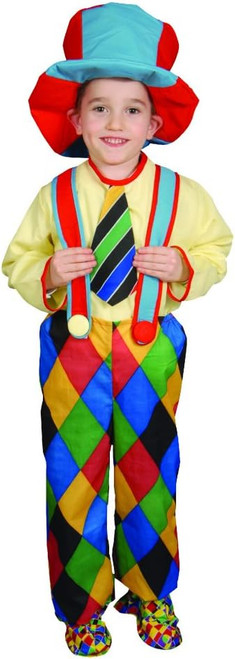 Circus Clown Deluxe Child Costume