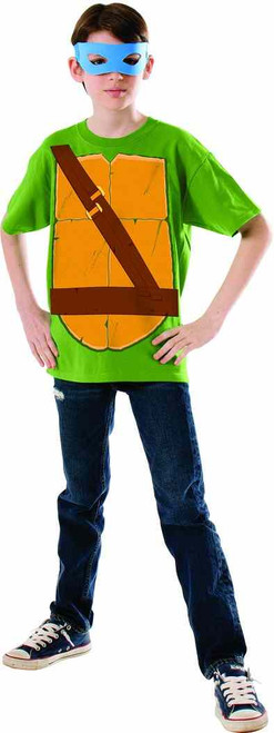 Leonardo T-Shirt & Mask TMNT Classic Child Costume