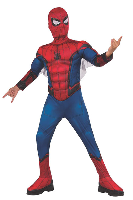 Spider-Man Far From Home Red & Blue Deluxe Child Costume