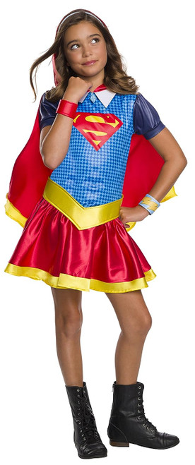 Supergirl Hooded Dress DC Comics Child Costume