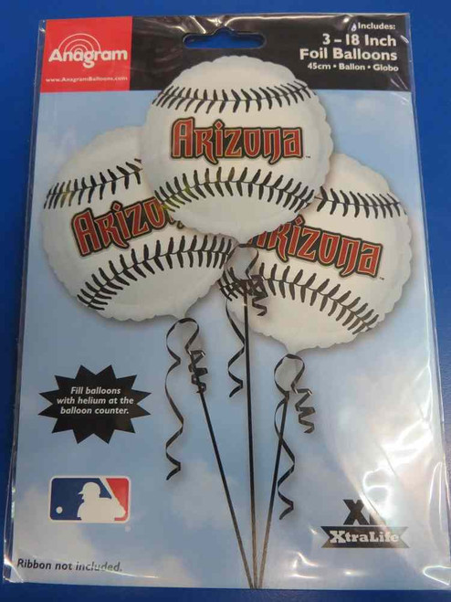 MLB Arizona Diamondbacks Mylar Balloons