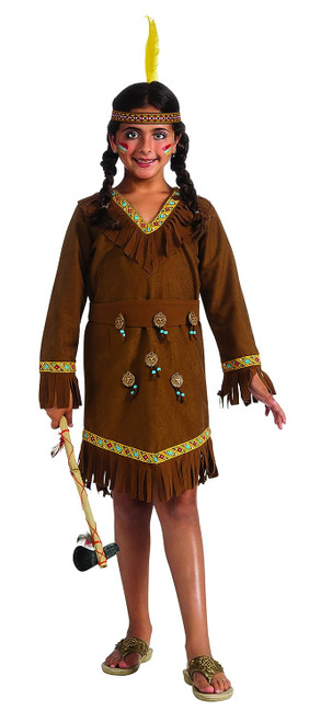 Native American Girl Drama Queens Child Costume