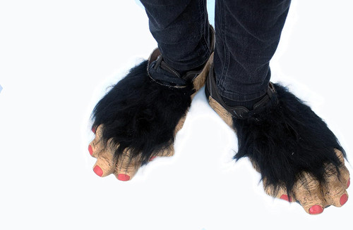 Chimp Latex Feet Adult Costume Accessory