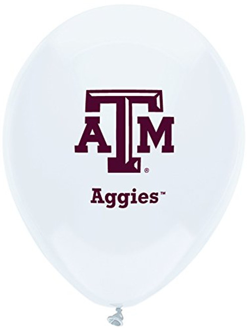 Texas A&M Aggies NCAA College University SEC Sports Party 11" Latex Balloons