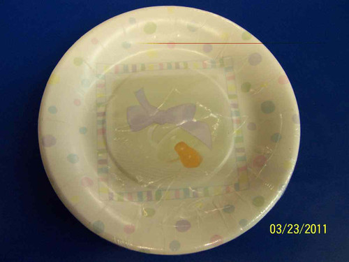 Baby Soft Moments Shower Party 7" Dessert Plates