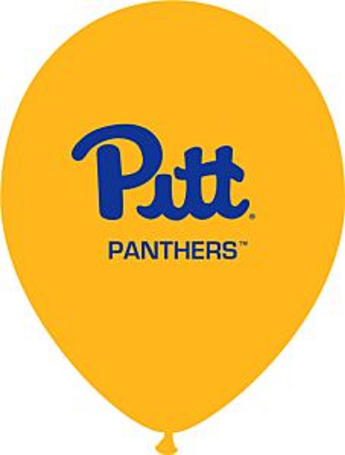 Pittsburgh Panthers Pitt NCAA College Sports Party Decoration 11" Latex Balloons