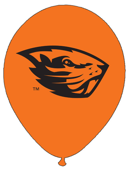Oregon State Beavers NCAA College Sports Party Decoration 11" Latex Balloons