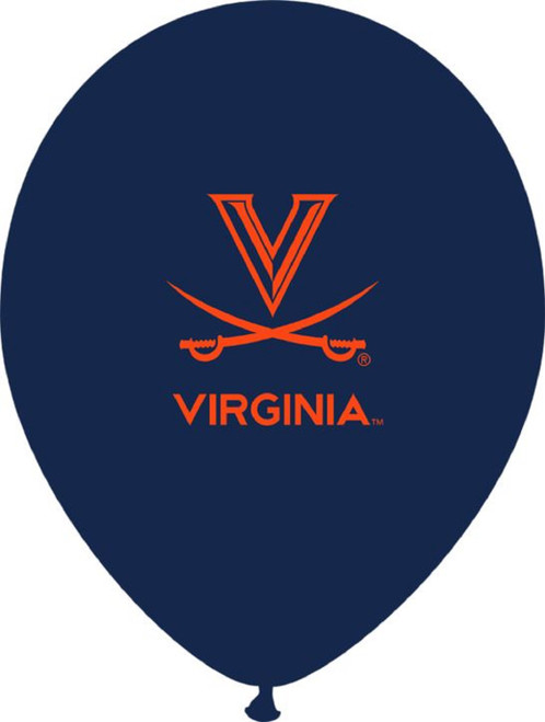 Virginia Cavaliers NCAA College Sports Party Decoration 11" Latex Balloons