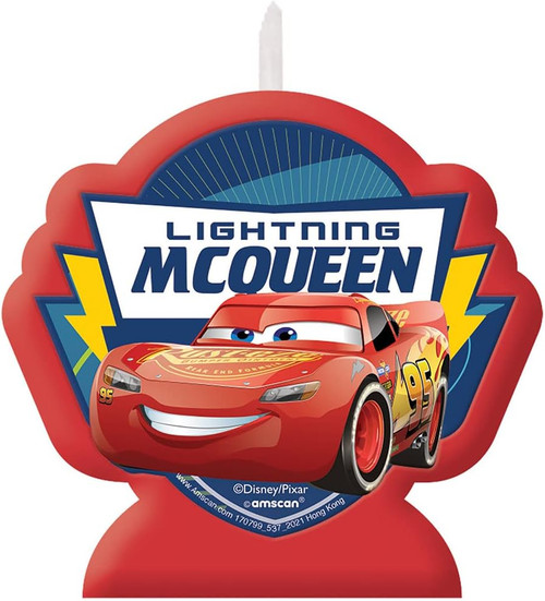 Disney Cars 3 Movie Pixar Race Car Birthday Party Decoration Molded Cake Candle