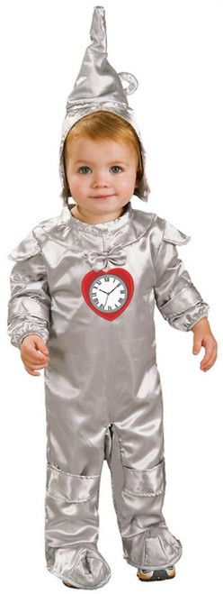 Tin Man Romper Wizard of Oz Fancy Dress Up Halloween Baby Toddler Child Costume