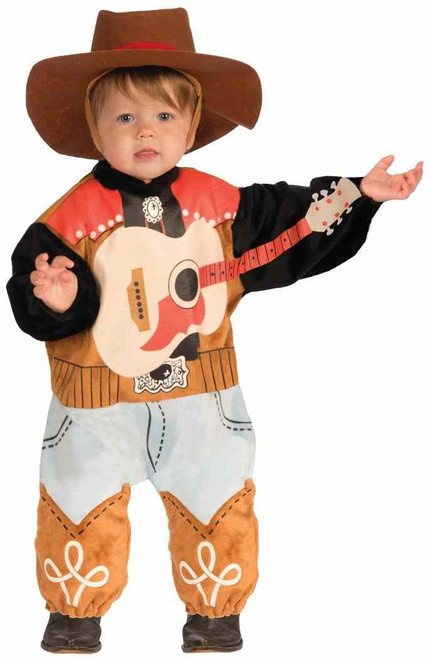 Country Singer Lil' Rock Star Rodeo Fancy Dress Up Halloween Baby Child Costume