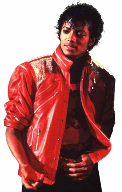 Beat It Jacket Michael Jackson Red Pop Star Fancy Dress Halloween Child Costume