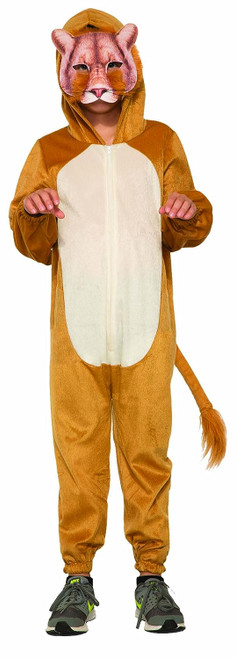 Lion Wild Cat King Jungle Safari Animal Fancy Dress Up Halloween Child Costume