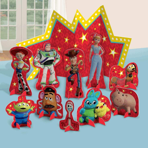 Toy Story 4 Disney Pixar Movie Birthday Party Centerpiece Table Decorating Kit