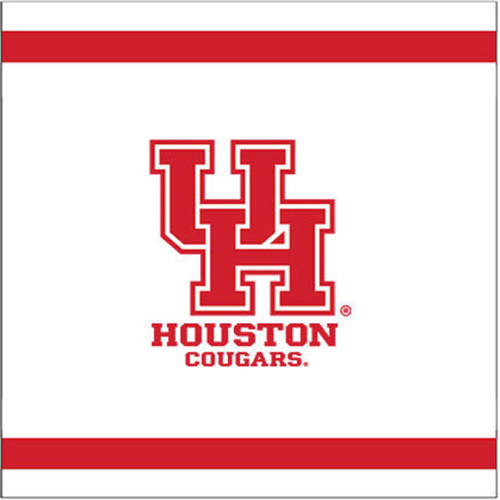 Houston Cougars NCAA University College Sports Party Paper Beverage Napkins