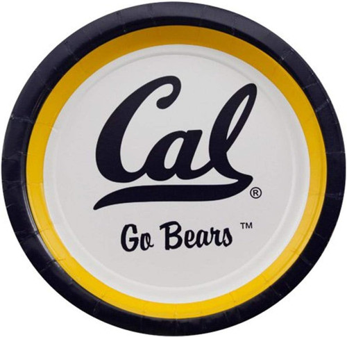 California Golden Bears NCAA University College Sports Party 7" Dessert Plates