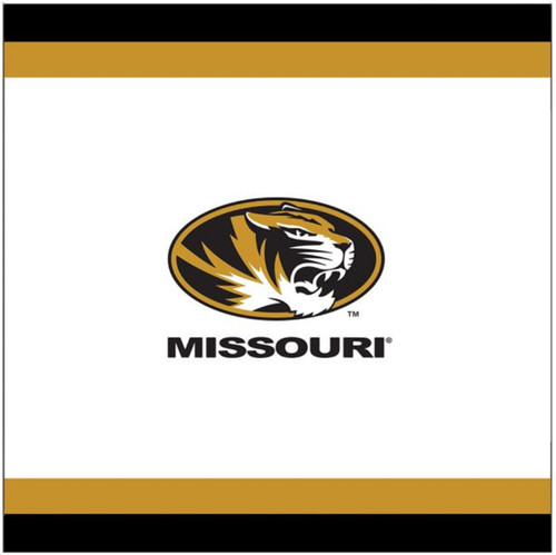 Missouri Tigers NCAA University College Sports Party Paper Luncheon Napkins