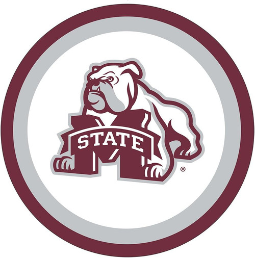 Mississippi State Bulldogs NCAA College Sports Party 7" Paper Dessert Plates