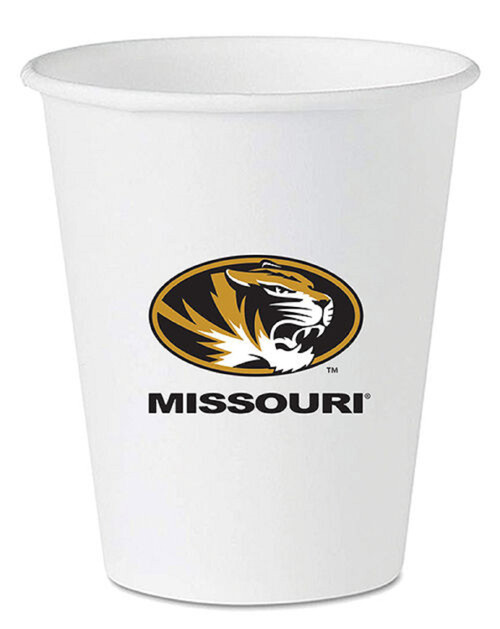 Missouri Tigers NCAA University College Sports Game Day Party 16 oz Plastic Cups