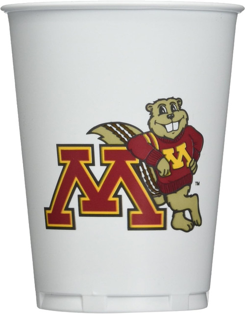 Minnesota Golden Gophers NCAA University College Sports Party 14 oz Plastic Cups