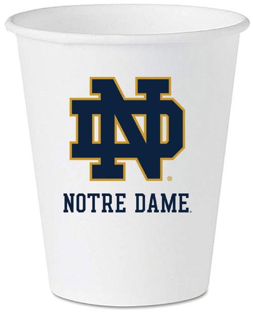 Notre Dame Fighting Irish NCAA College Sports Party 16 oz. Plastic Cups