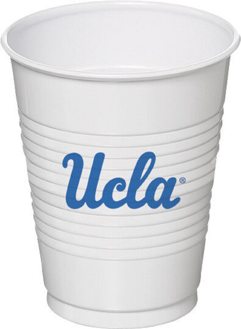 UCLA Bruins NCAA University College Sports Party 16 oz. Plastic Cups