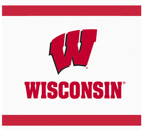 Wisconsin Badgers NCAA University College Sports Party Paper Beverage Napkins