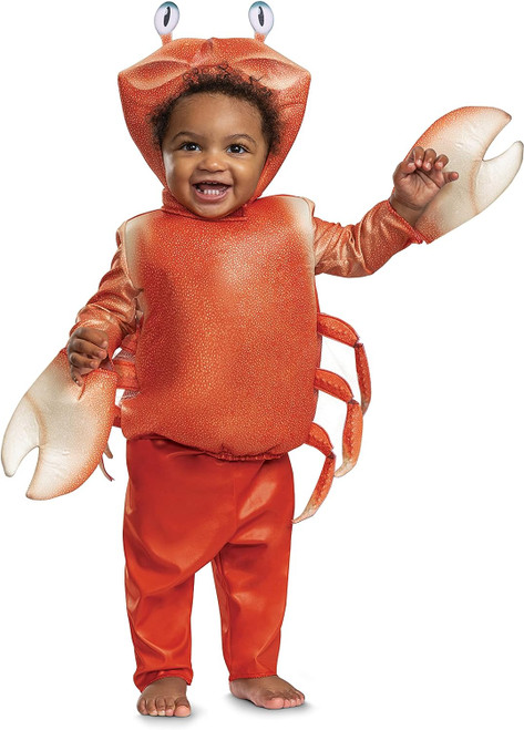 Sebastian Classic Toddler Little Mermaid Fancy Dress Up Halloween Child Costume