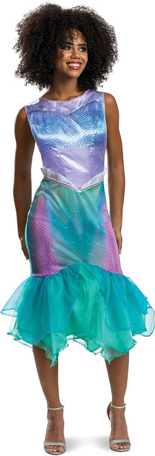 Ariel Mermaid Classic Little Mermaid Movie Fancy Dress Halloween Adult Costume