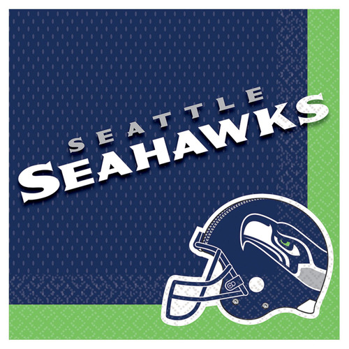 Seattle Seahawks NFL Pro Football Sports Banquet Party Bulk Luncheon Napkins