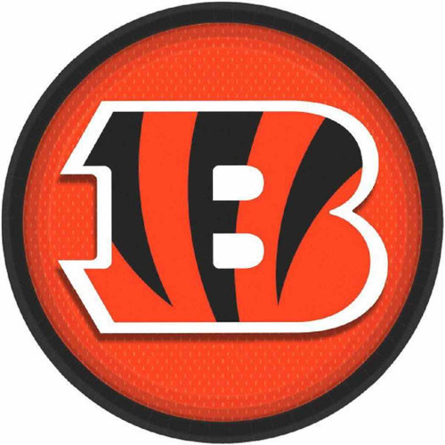 Cincinnati Bengals NFL Pro Football Sports Banquet Party Bulk 9" Dinner Plates