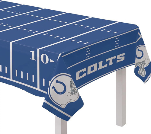 Indianapolis Colts NFL Football Sports Theme Party Decoration Plastic Tablecover