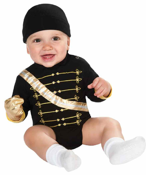 Military Jacket Black Michael Jackson Fancy Dress Halloween Baby Child Costume