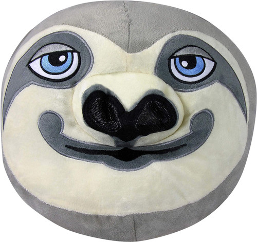 Sloth Mascot Head Mask Animal Fancy Dress Up Halloween Adult Costume Accessory