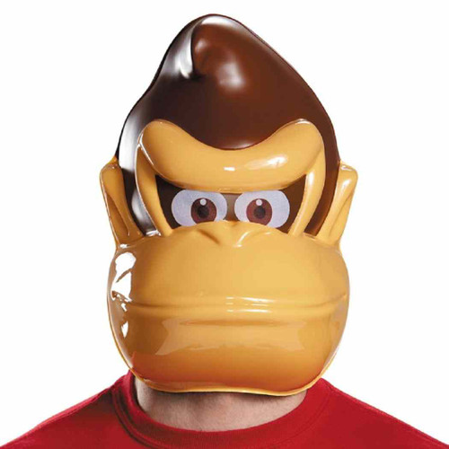 Donkey Kong Mask Nintendo Mario Brothers Fancy Dress Halloween Costume Accessory