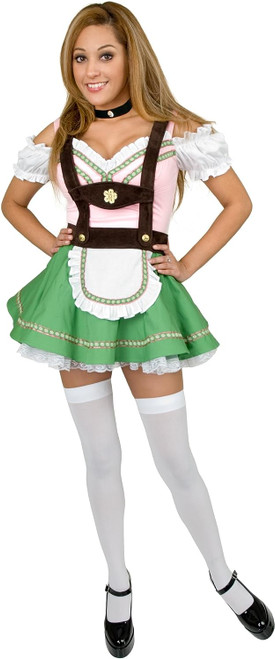 Gretchen Swiss Alps Girl Bavarian Beer Garden Dress Up Halloween Adult Costume