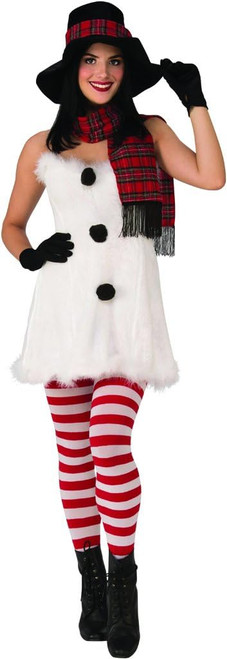 Frostbite Snowman Frosty Christmas Holiday Fancy Dress Halloween Adult Costume