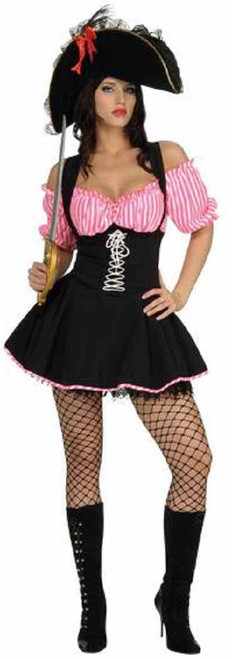 Pirate Vixen Caribbean Wench Girl Fancy Dress Up Halloween Sexy Adult Costume Parties Plus 6641