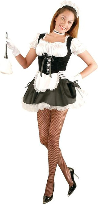 Fi Fi the French Maid Chamber Upstairs Sexy Fancy Dress Halloween Adult Costume