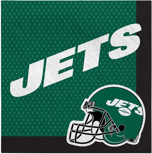 New York Jets NFL Pro Football Sports Theme Party Paper Luncheon Napkins