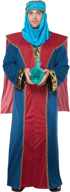 Balthasar Wise Man Three Kings bible Fancy Dress Up Halloween Adult Costume