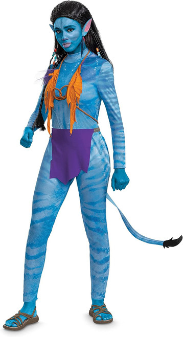 Neytiri Reef Look Classic Avatar Way Water Fancy Dress Halloween Adult Costume