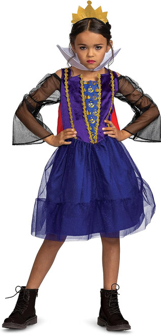 Evil Queen Classic Disney Villains Snow White Dress Up Halloween Child Costume